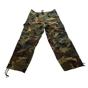 Tennier Industries US Military ECWCS Gen 1 Woodland 36x29 Camo Gore-Tex Trousers